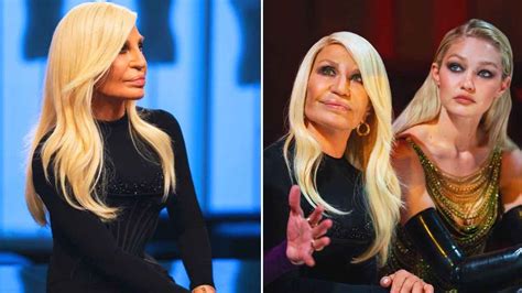 nose donatella versace|what happened to donatella versace.